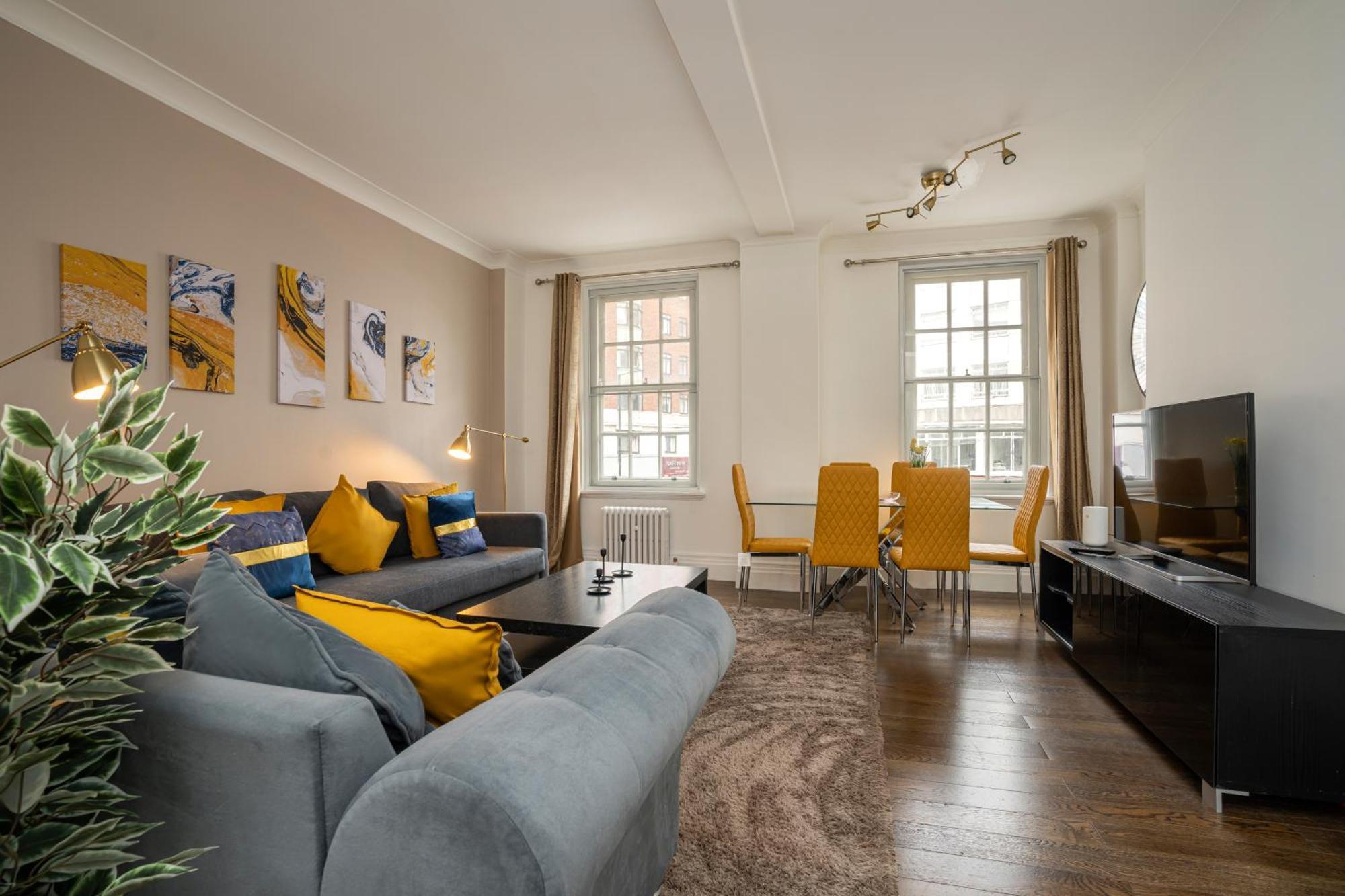 Marble Arch Apartments London Rum bild