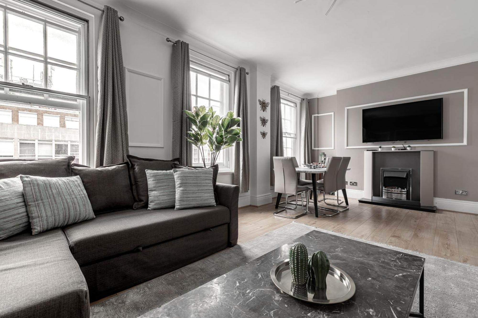Marble Arch Apartments London Rum bild