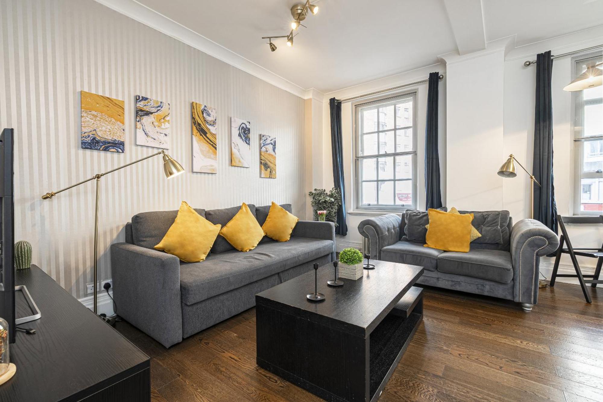 Marble Arch Apartments London Rum bild